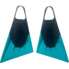 Palmes de bodyboard Stealth S2 Super Soft Black/Teal 2