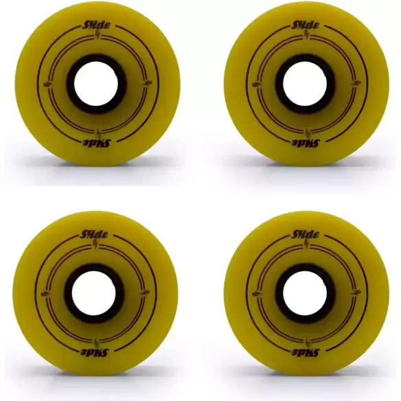 Roues Slide 70mm Lime