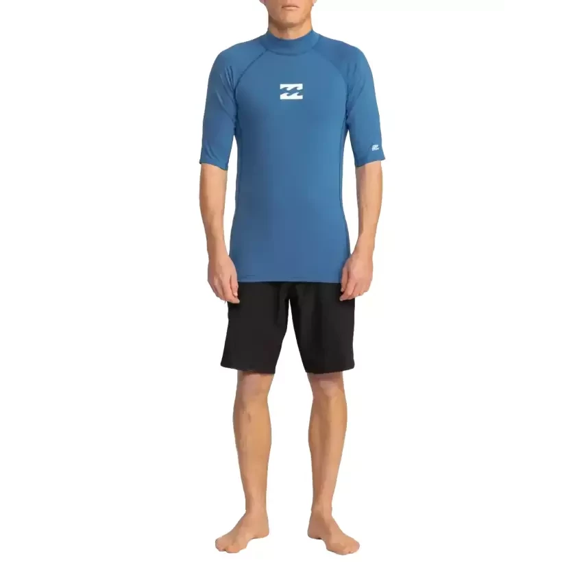 Licra Billabong Waves All Day SS Dark Blue