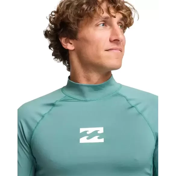 Licra Billabong Waves All Day SS Sea Green