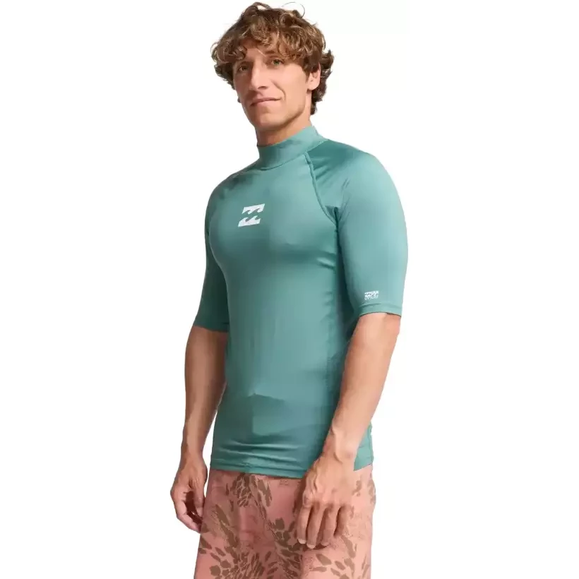 Lycra da surf Billabong Waves All Day SS Sea Green