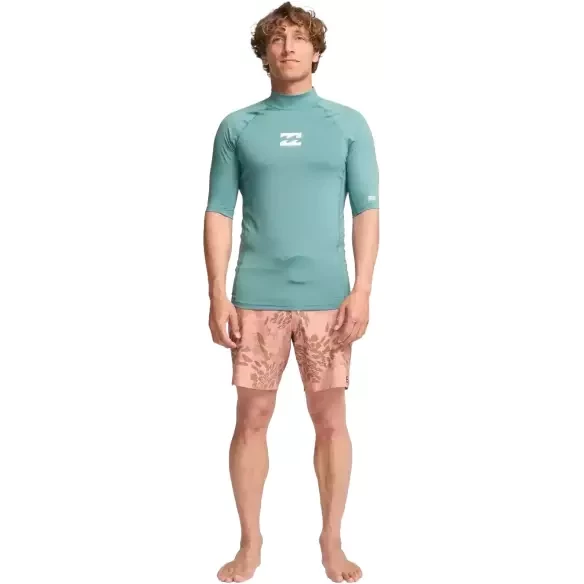 Lycra surf Billabong Waves All Day SS Sea Green