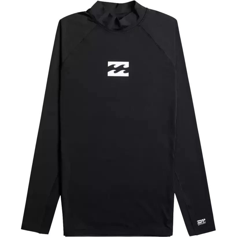 Billabong Rash guard Waves All Day LS Black
