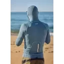 O´Neill Hyperfreak Skins O´Zone LS Blue Fusion Surf Rashguard with Hood