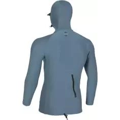 O´Neill Hyperfreak Skins O´Zone LS Blue Fusion Surf Rashguard con cappuccio 2
