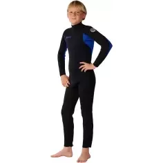 Rip Curl Trad Back Zip 3/2mm Kinderwetsuit Blauw 2