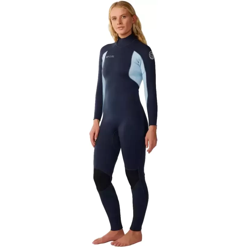 Muta in neoprene Rip Curl Trad Back Zip 3/2mm Womens Navy