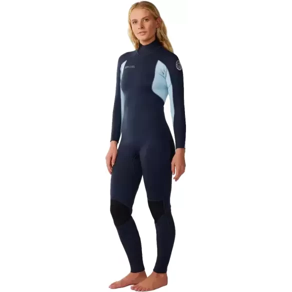 Combinaison en néoprène Rip Curl Trad Back Zip 3/2mm Womens Navy
