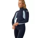 Rip Curl Trad Flat Lock Back Zip 3/2mm Women's Navy Wetsuit