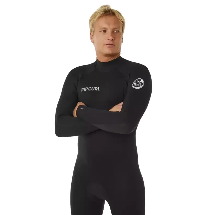 Combinaison en néoprène Rip Curl Trad Back Zip 3/2mm Noir