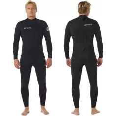 Combinaison en néoprène Rip Curl Trad Back Zip 3/2mm Noir