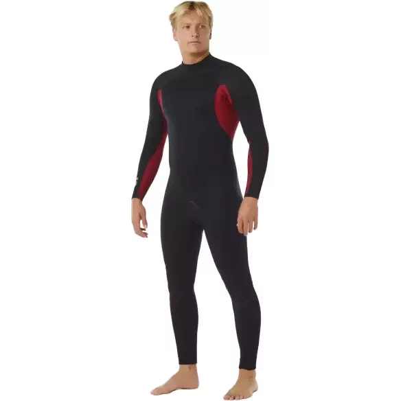 Fato de neoprene Rip Curl Trad Back Zip 3/2mm Blue