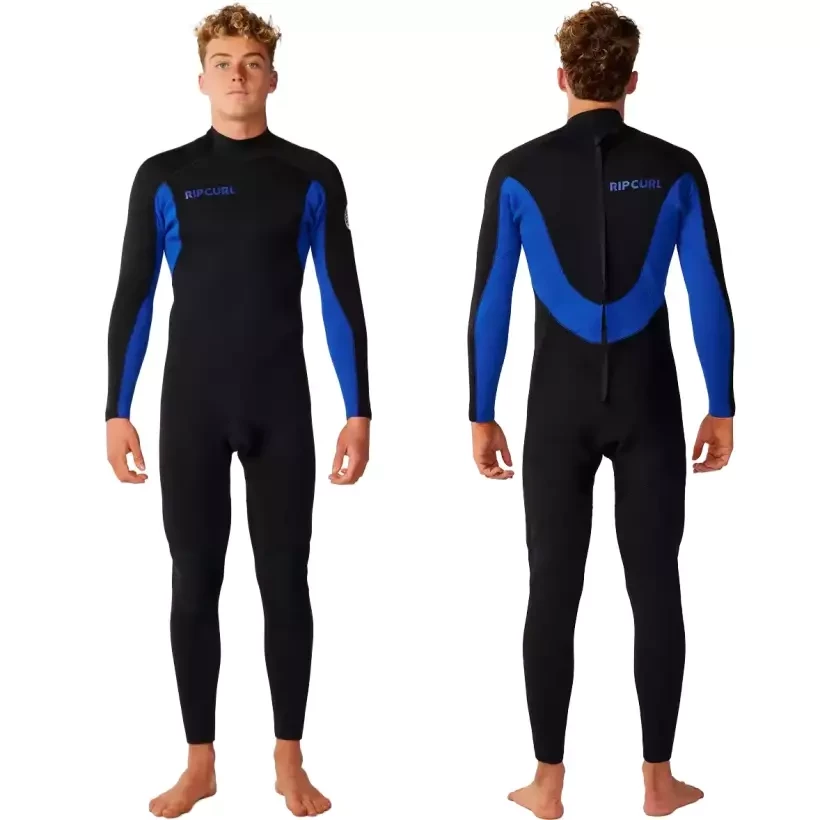Rip Curl Trad Back Zip 3/2mm Blue Wetsuit