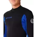 Traje de neopreno Rip Curl Trad Flat Lock Back Zip 3/2mm Blue