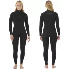 Fato Rip Curl Dawn Patrol Pro women 3/2mm Black