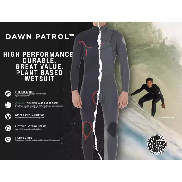 copy of Rip Curl 2mm SS Dawn Patrol Pine Night