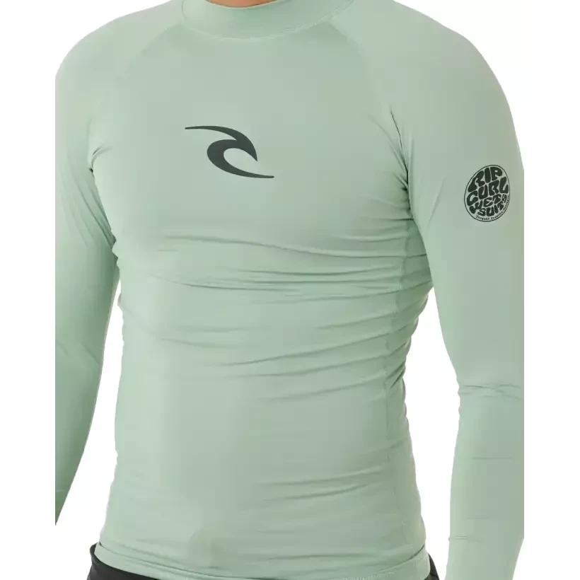 Lycra Rip Curl Waves LS Aloe
