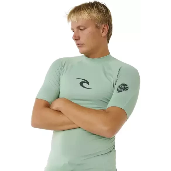 Lycra Rip Curl Waves SS Aloe