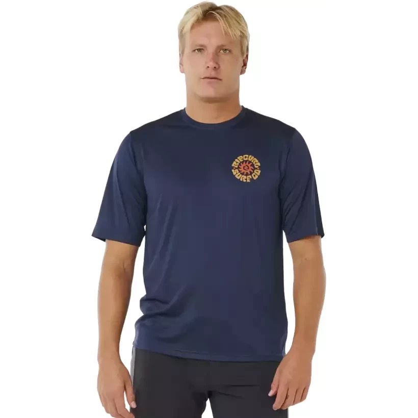 Maglietta UV Rip Curl Pacific Rinse SURFLITE Dark Navy