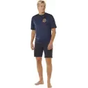 Maglietta UV Rip Curl Pacific Rinse SURFLITE Dark Navy