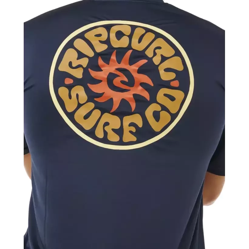 T-shirt UV Rip Curl Pacific Rinse SURFLITE Dark Navy
