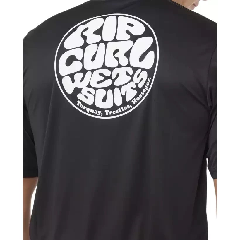 Rip Curl Icons of SURFLITE UPF50 Black UV Shirt