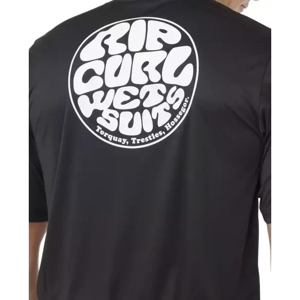 UV-shirt Rip Curl Icons of SURFLITE UPF50 Black