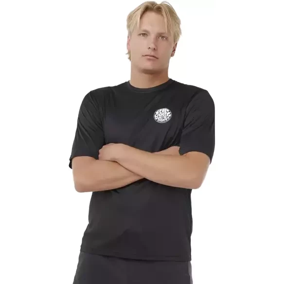 Camiseta UV Rip Curl Icons of SURFLITE UPF50 Black