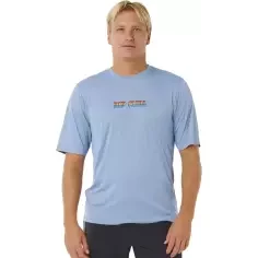 UV-shirt Rip Curl Icons of SURFLITE UPF50 Faded Denim