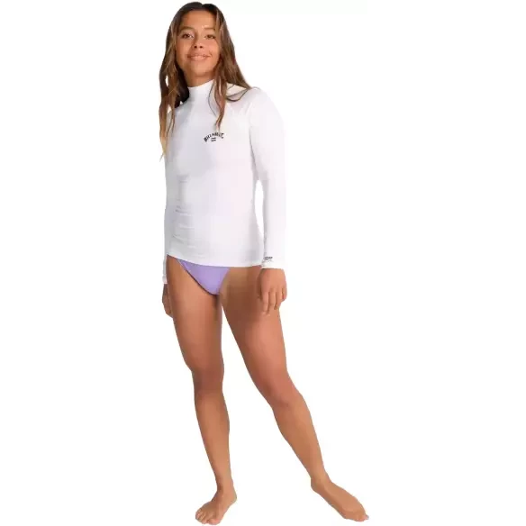 Billabong Tropic Surf LS White Lycra