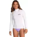 Lycra Billabong Tropic Surf LS Branca