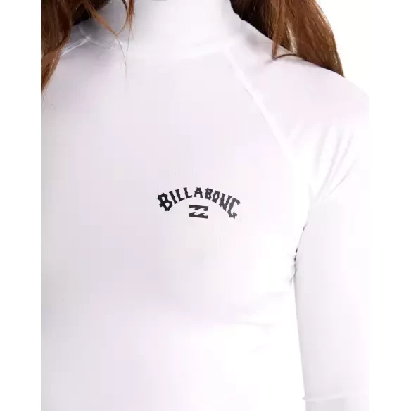 Lycra Billabong Tropic Surf LS Blanc