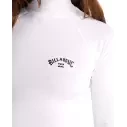 Lycra Billabong Tropic Surf LS Blanc