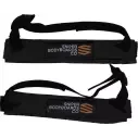 Support d'ailerons Sniper Heel Strap Fin Tethers Black