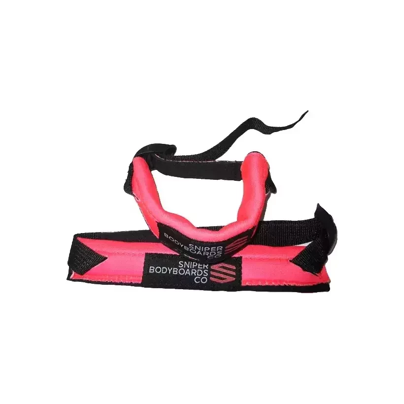Sniper Heel Strap Fin Tethers Pink