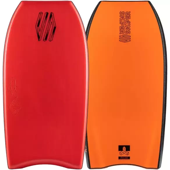 Tabla de Bodyboard Sniper Iain Campbell Pulse PP Red/Orange