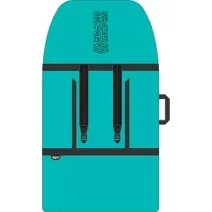 Funda de bodyboard Sniper single cover Black/Teal 2