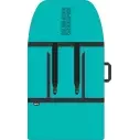 Capa de bodyboard Sniper single cover Black/Teal