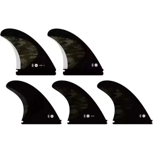 Quilhas Outerknown x Endorfins KS1 Tri-Quad Camo/Black
