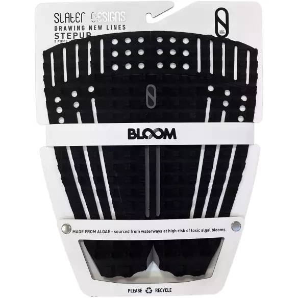 Grip de surf Slater Designs Stepup 5 Piezas Black/Grey