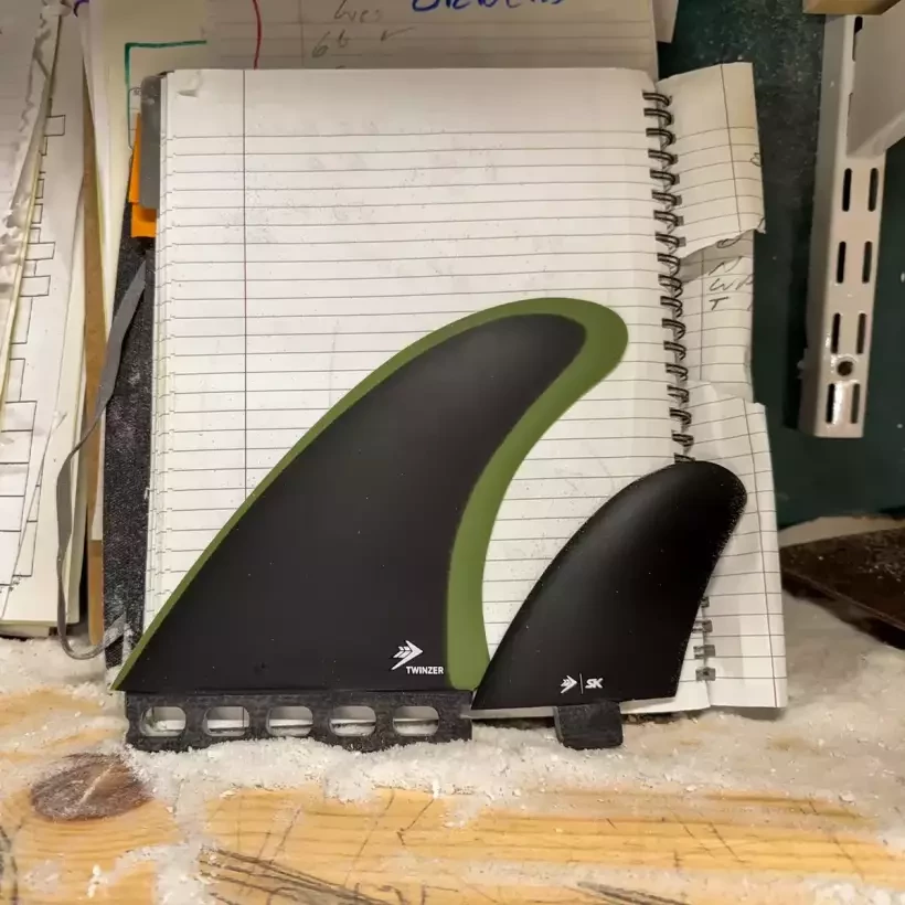 Quillas Firewire Stu Kenson Twinzer Fin Set