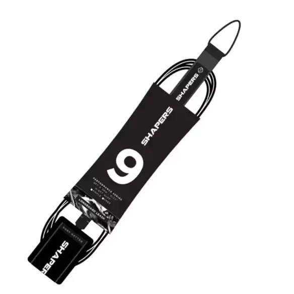 Leash surf Shapers Longboard Black/White
