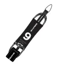 Leash de surf Shaper Longboard Black/White