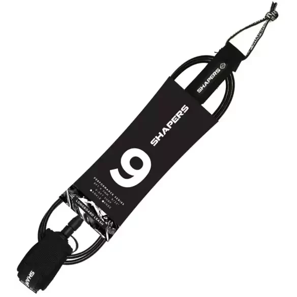 Leash surf Shapers Longboard Black