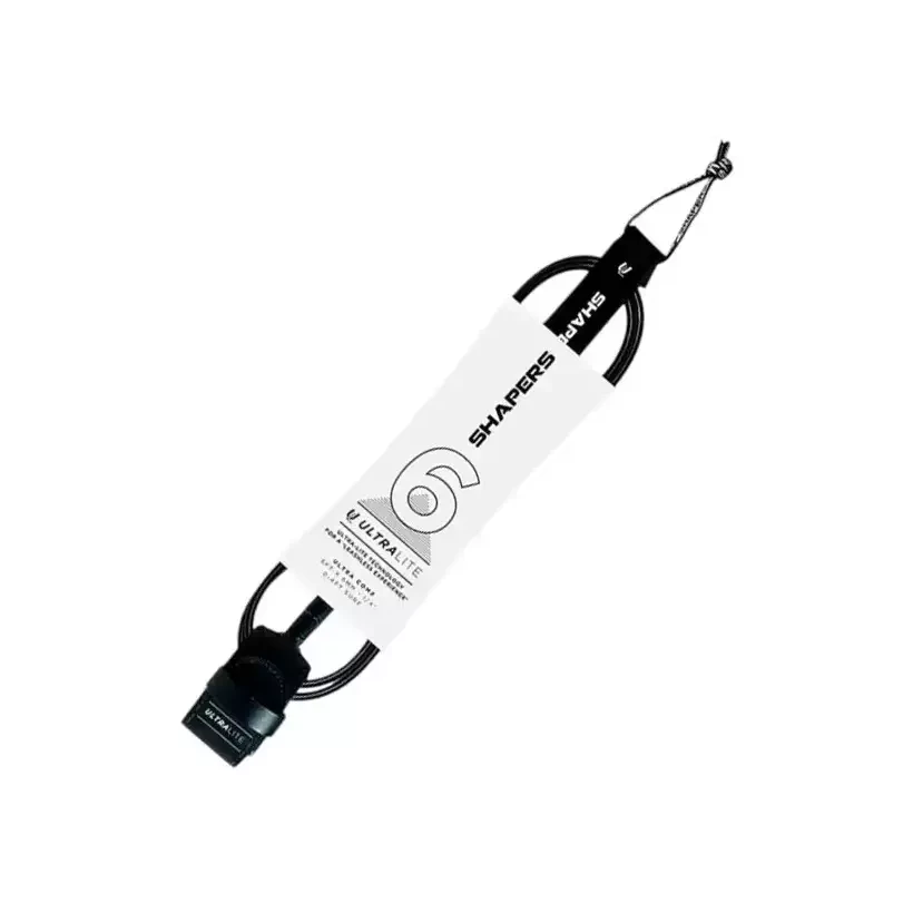 Surf Leash Shapers Ultra Lite Comp Black