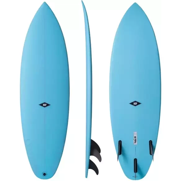 NSP Tinder-D8 Protech 2 surfboard Sky Blue
