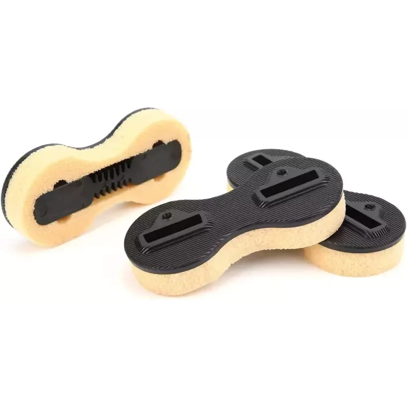 set of 3 M-Fins Dual Tab Plugs Black