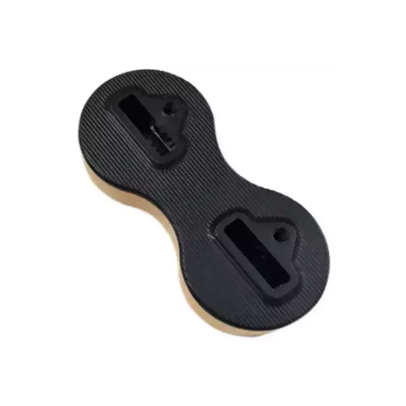 jeu de 3 plugs M-Fins Dual Tab Black