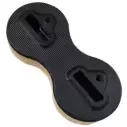 jogo de 3 Plugs M-Fins Dual Tab Black