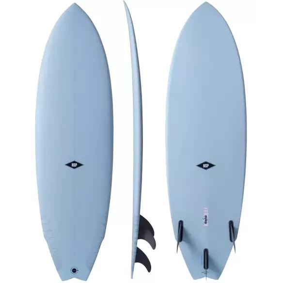 NSP Kingfish Protech 2 Blue Powder surfplank